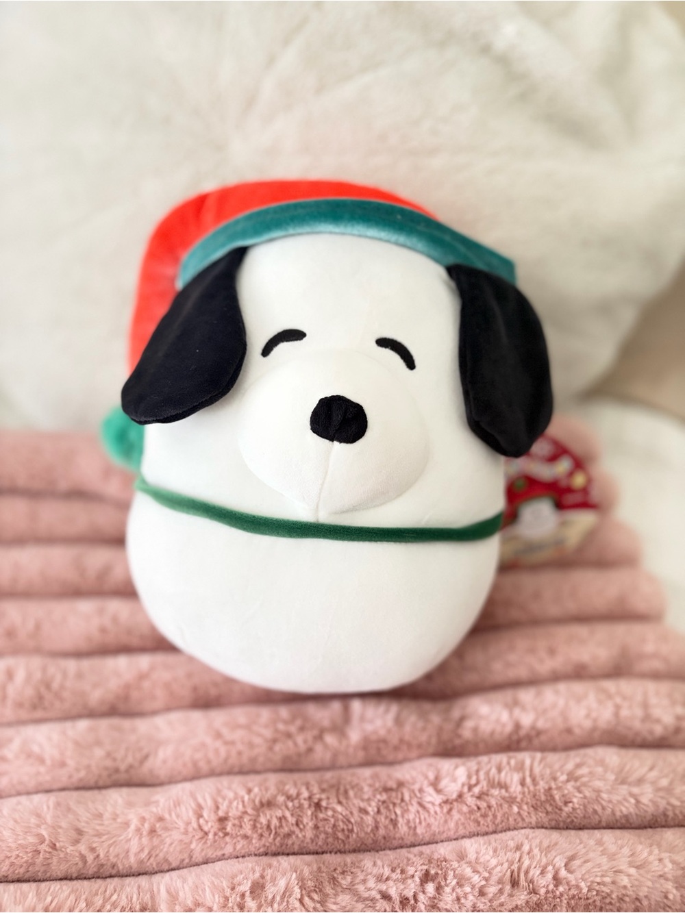 Peanuts Holiday Christmas Snoopy Plush
